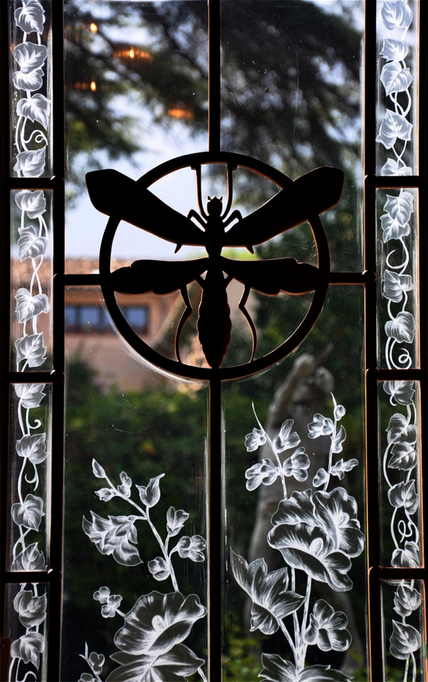Detalle ventana modernista Can Prunera Detalle ventana modernista Can Prunera